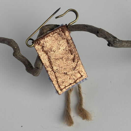 OOAK Fisherman-core Brooch